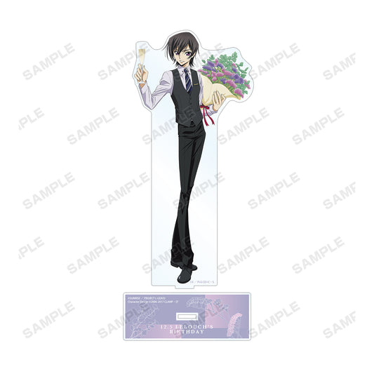 Code Geass Lelouch of the Rebellion" Original Illustration Lelouch Birthday Ver. Big Acrylic Stand