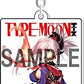 TYPE-MOON Ace Cover Illustration Acrylic Key Chain