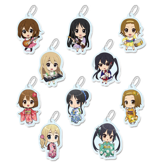 "K-On!" Puchichoko Trading Acrylic Key Chain A