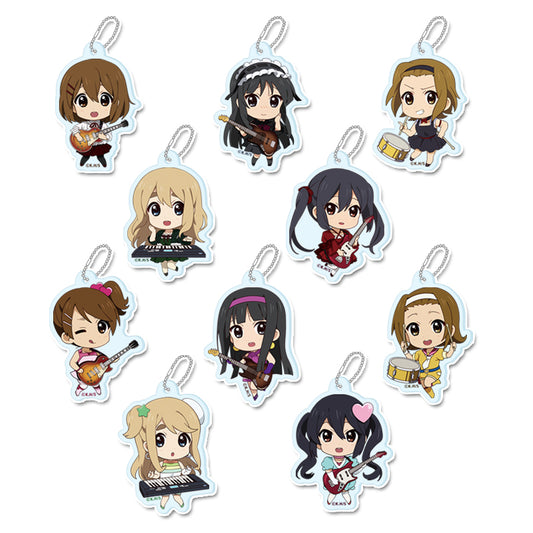 "K-On!" Puchichoko Trading Acrylic Key Chain B