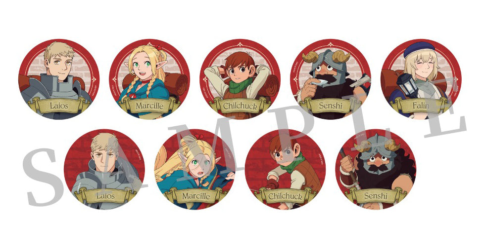 "Delicious in Dungeon" Trading Can Badge A