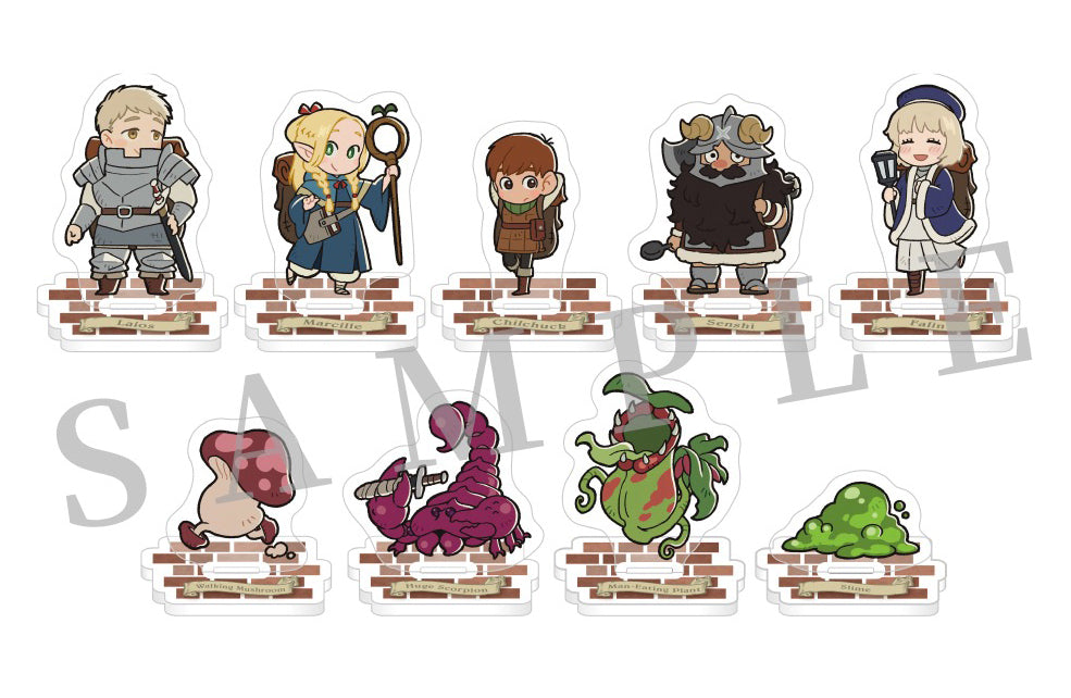 "Delicious in Dungeon" Acrylic Mascot Collection