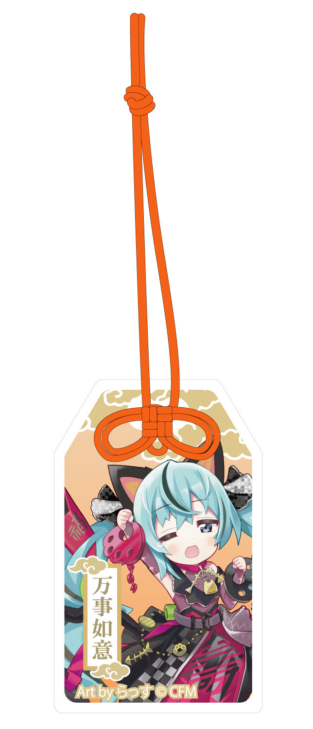 Hatsune Miku x Maneki-neko Omamori Style