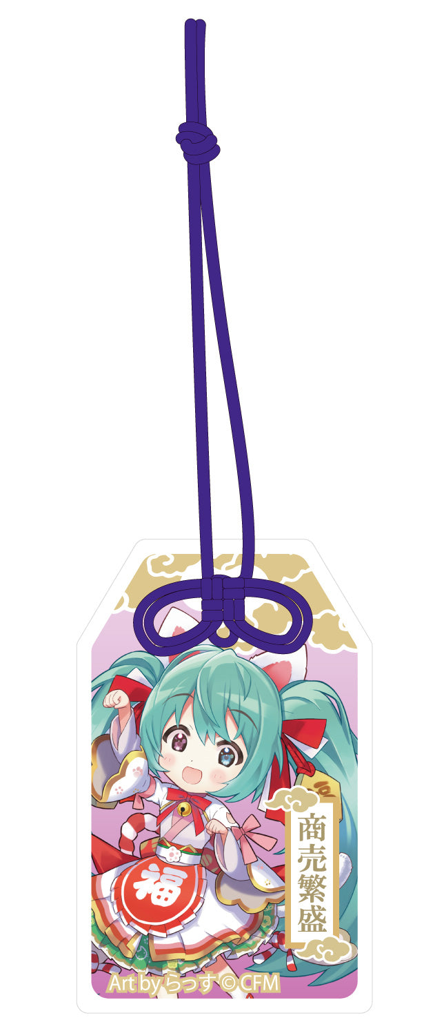 Hatsune Miku x Maneki-neko Omamori Style