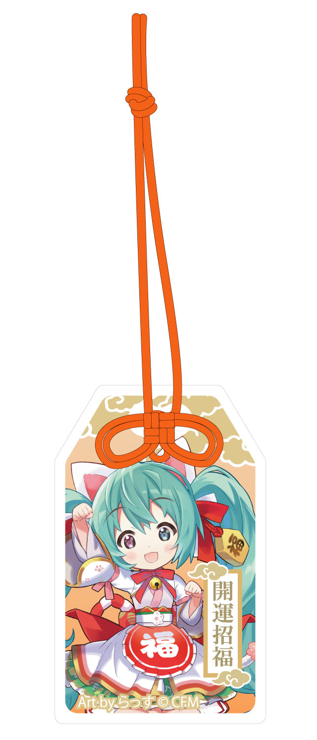 Hatsune Miku x Maneki-neko Omamori Style