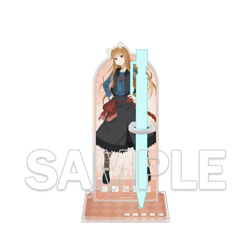 "Spice and Wolf: merchant meets the wise wolf" Big Acrylic Pen Stand