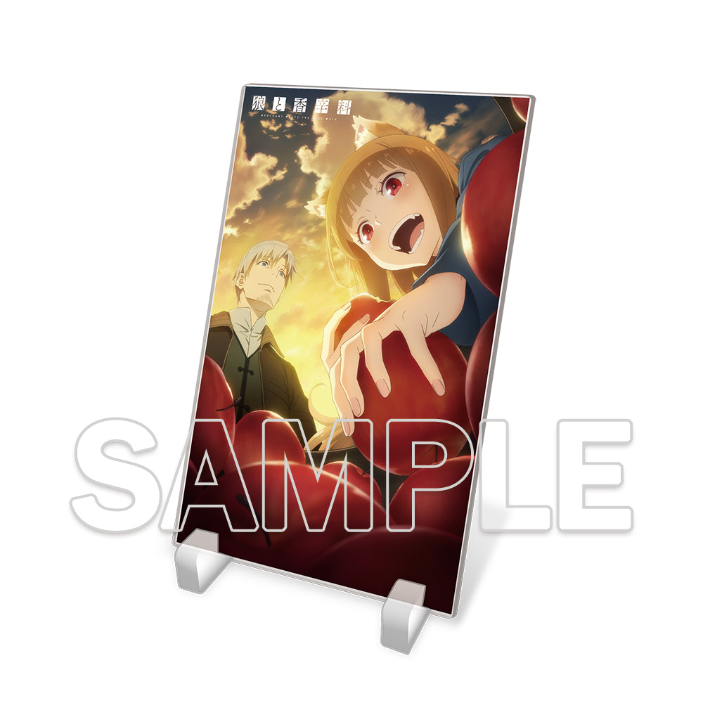 "Spice and Wolf: merchant meets the wise wolf" Visual Acrylic Plate Holo