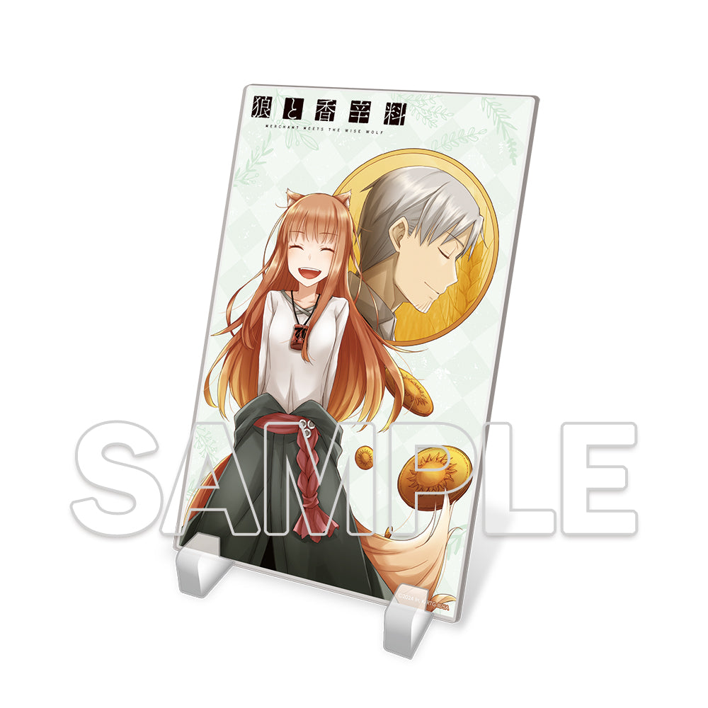 "Spice and Wolf" Acrylic Plate Ver. Dengeki Bunko Renewal Cover 3