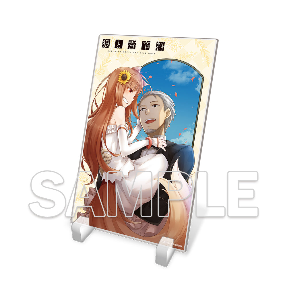 "Spice and Wolf" Acrylic Plate Ver. Dengeki Bunko Renewal Cover 3