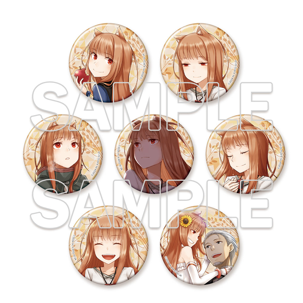 "Spice and Wolf" Trading Can Badge Ver. Dengeki Bunko Renewal Cover