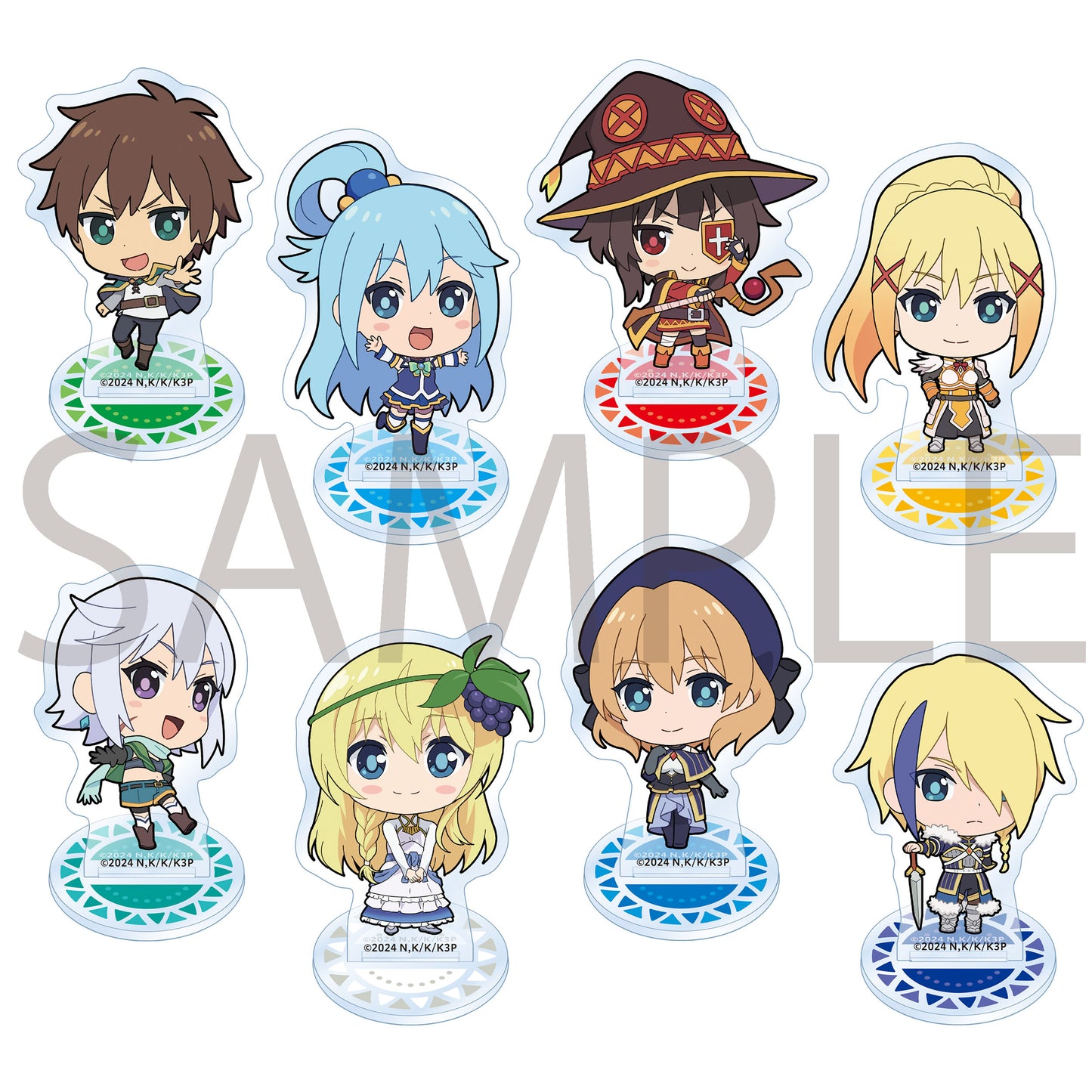 "Kono Subarashii Sekai ni Shukufuku wo! 3" Trading Mini Chara Acrylic Stand Figure