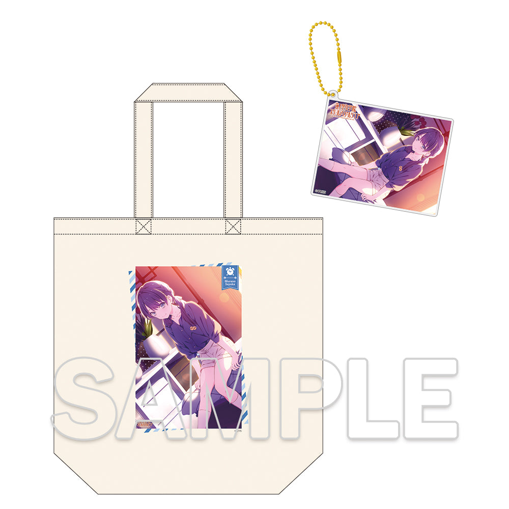 "Love Live! Hasu no Sora Jogakuin School Idol Club" Odekake Tote Bag & Acrylic Card Key Chain