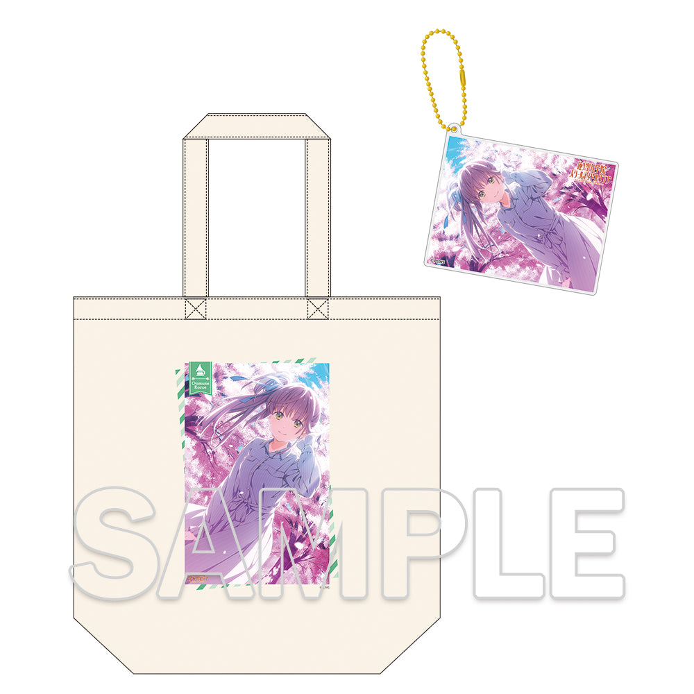 "Love Live! Hasu no Sora Jogakuin School Idol Club" Odekake Tote Bag & Acrylic Card Key Chain