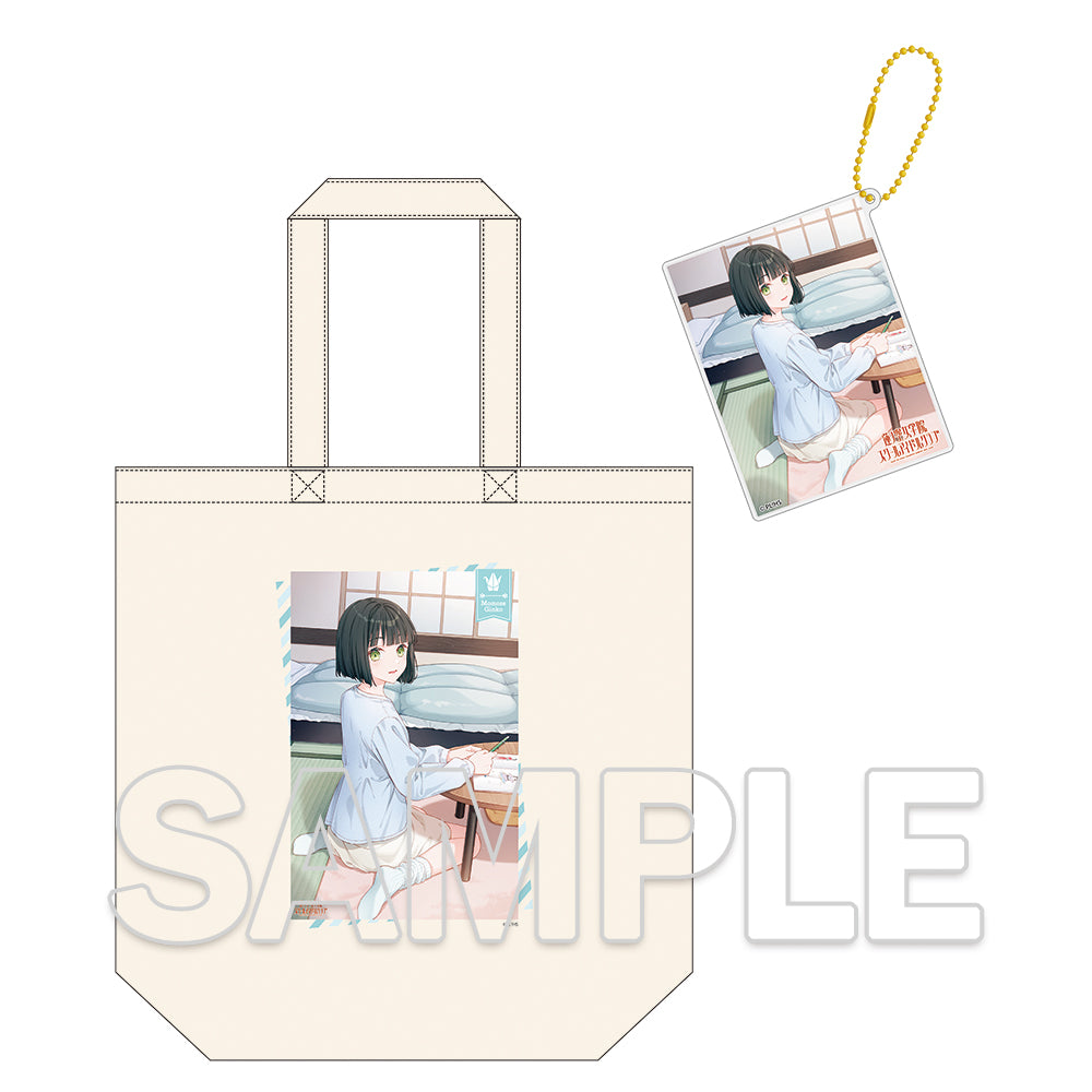 "Love Live! Hasu no Sora Jogakuin School Idol Club" Odekake Tote Bag & Acrylic Card Key Chain