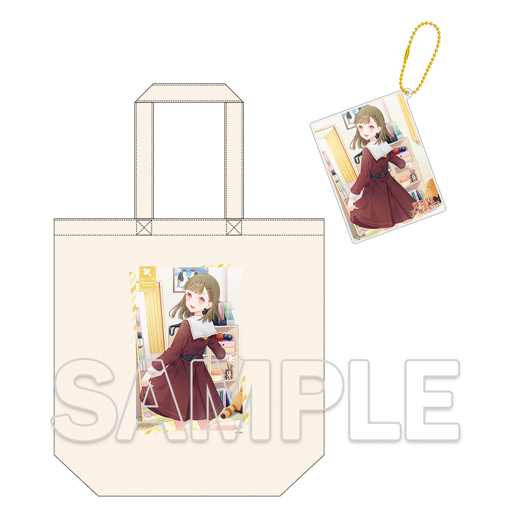 "Love Live! Hasu no Sora Jogakuin School Idol Club" Odekake Tote Bag & Acrylic Card Key Chain