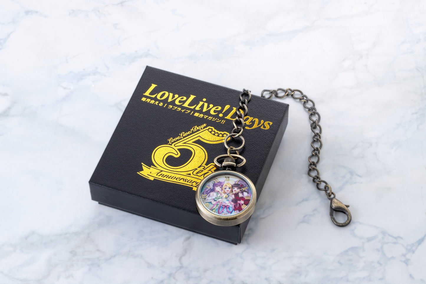 Love Live! Days 5th Anniversary "Love Live!" Series Pocket Watch -Eli & Dia & Kozue-