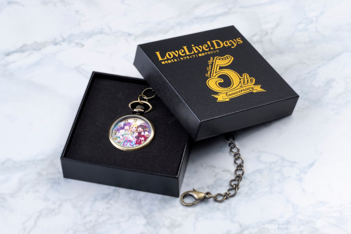 Love Live! Days 5th Anniversary "Love Live!" Series Pocket Watch -Eli & Dia & Kozue-