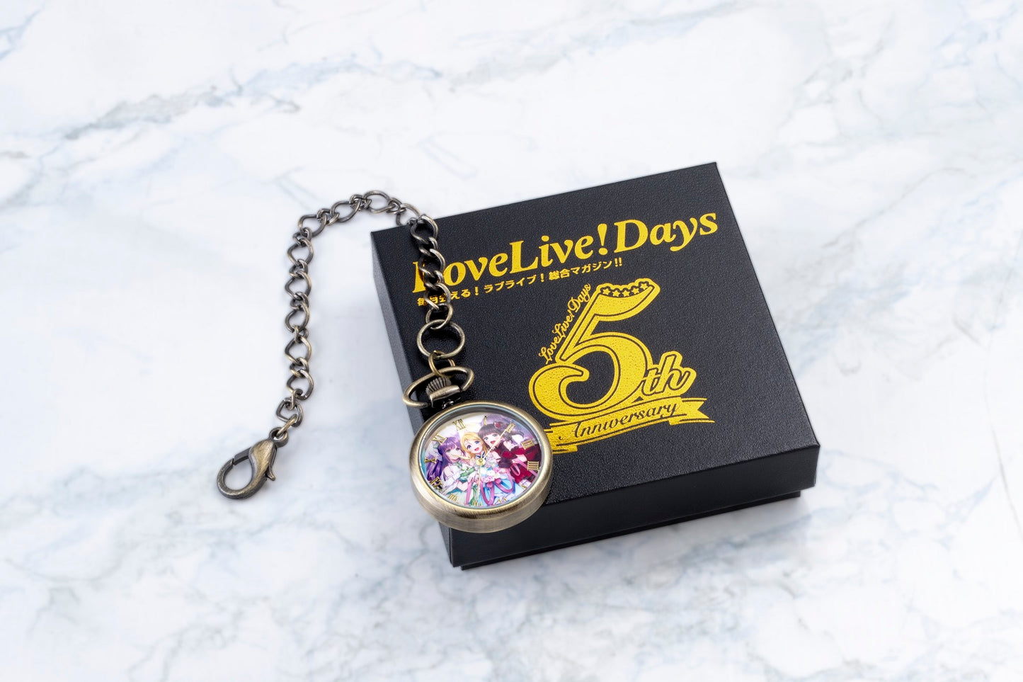 Love Live! Days 5th Anniversary "Love Live!" Series Pocket Watch -Eli & Dia & Kozue-