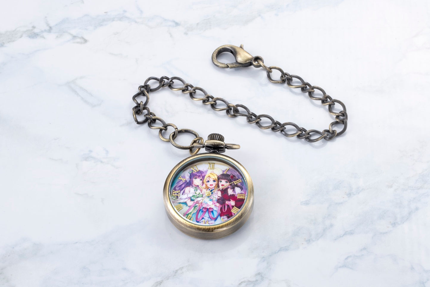 Love Live! Days 5th Anniversary "Love Live!" Series Pocket Watch -Eli & Dia & Kozue-