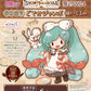 Snow Miku 2024 Fuwa Petit Dodeka Jumbo Plush