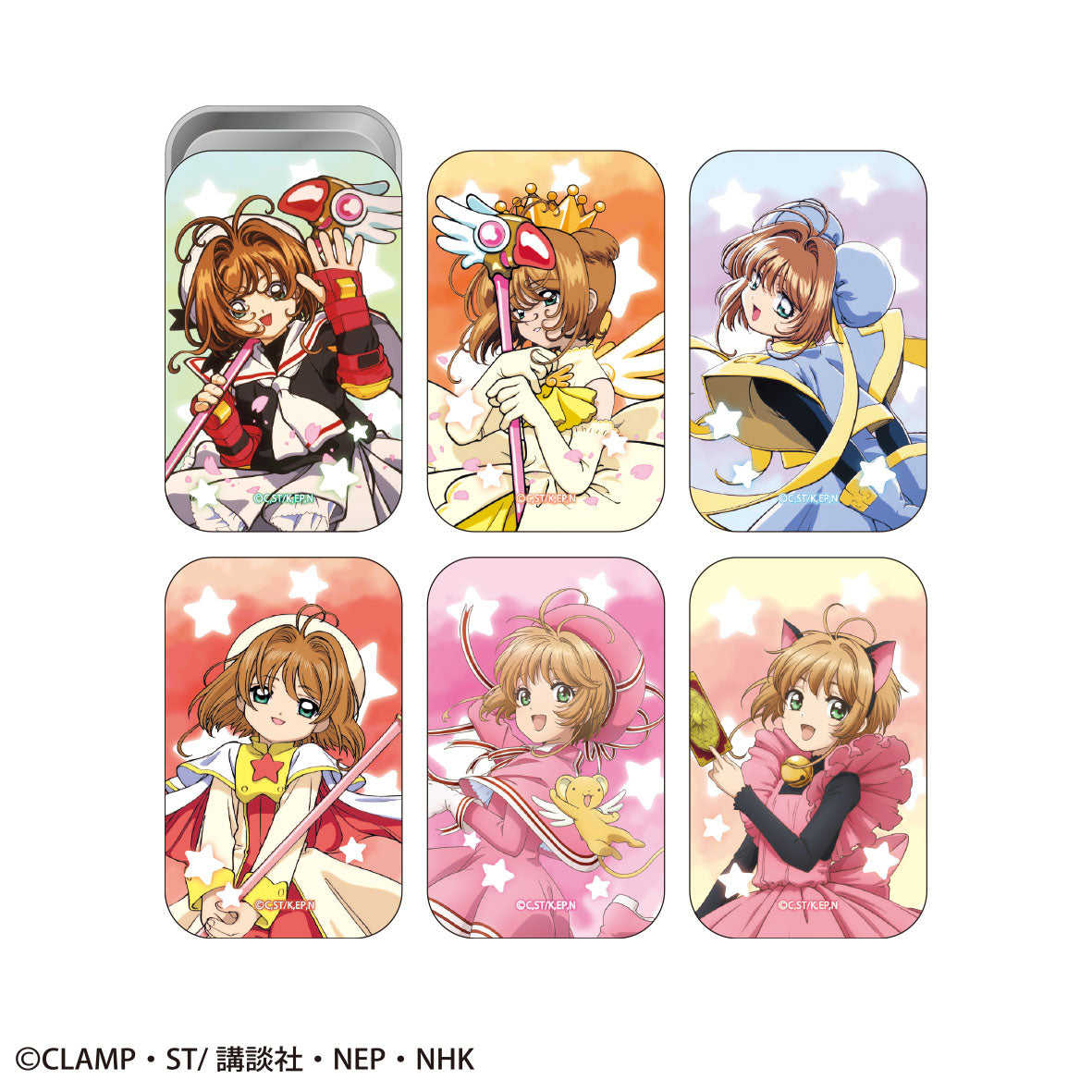 "Cardcaptor Sakura" Trading Can Case Cardcaptor Sakura Vol. 2