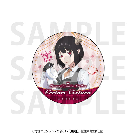 "Tis Time for Torture, Princess" Trading Metallic Can Badge