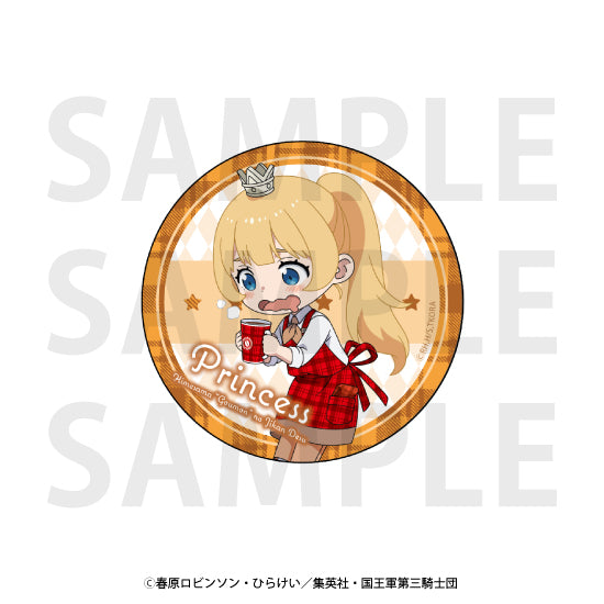 "Tis Time for Torture, Princess" Trading Metallic Can Badge