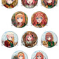 "The Quintessential Quintuplets Specials" Trading Can Badge -British Style-