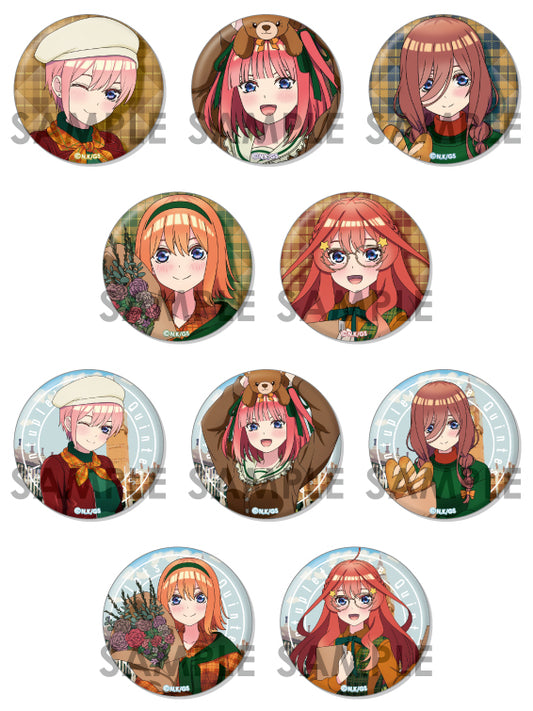 "The Quintessential Quintuplets Specials" Trading Can Badge -British Style-