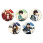 "Rurouni Kenshin: Meiji Swordsman Romantic Story" Chara Badge Collection