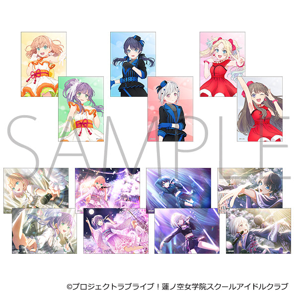 "Love Live! Hasu no Sora Jogakuin School Idol Club" Card Style Trading Bromide