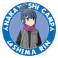 "Yurucamp" Nakayoshi Camp Reflector Magnet Sticker