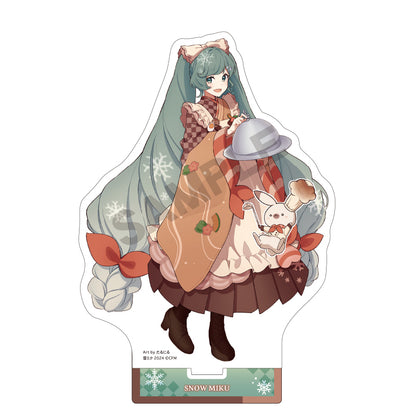 Hatsune Miku Acrylic Stand - SNOW MIKU 2024