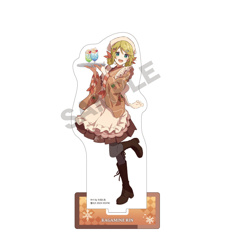 Hatsune Miku Acrylic Stand - SNOW MIKU 2024