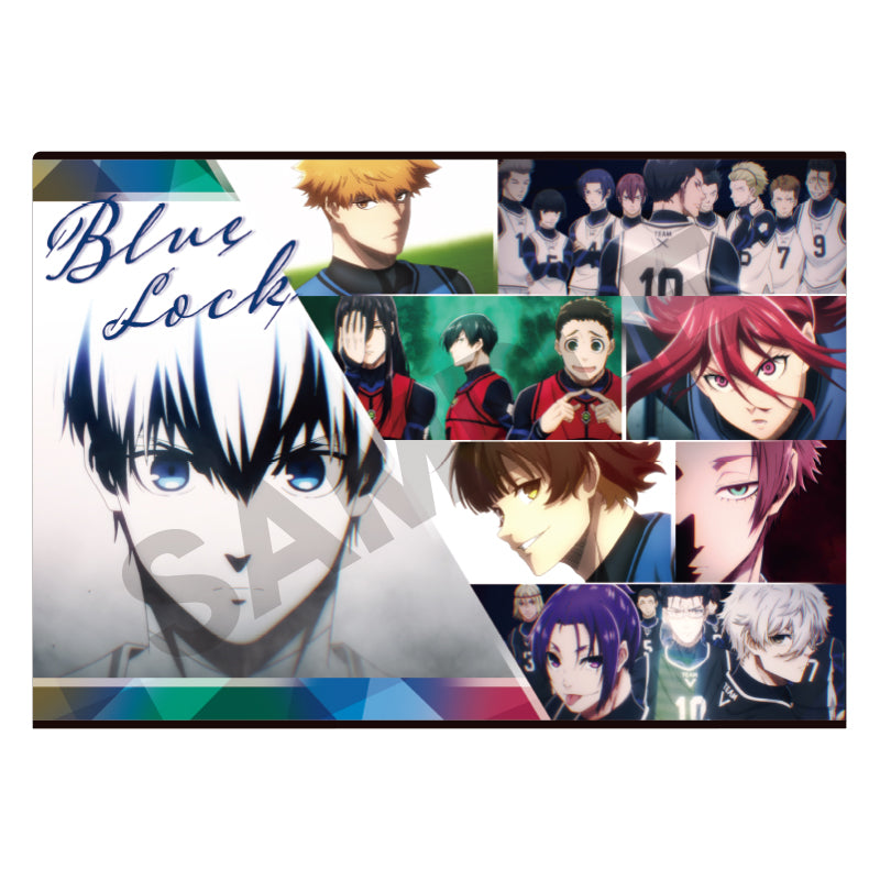 "Blue Lock" Single Clear File Folders