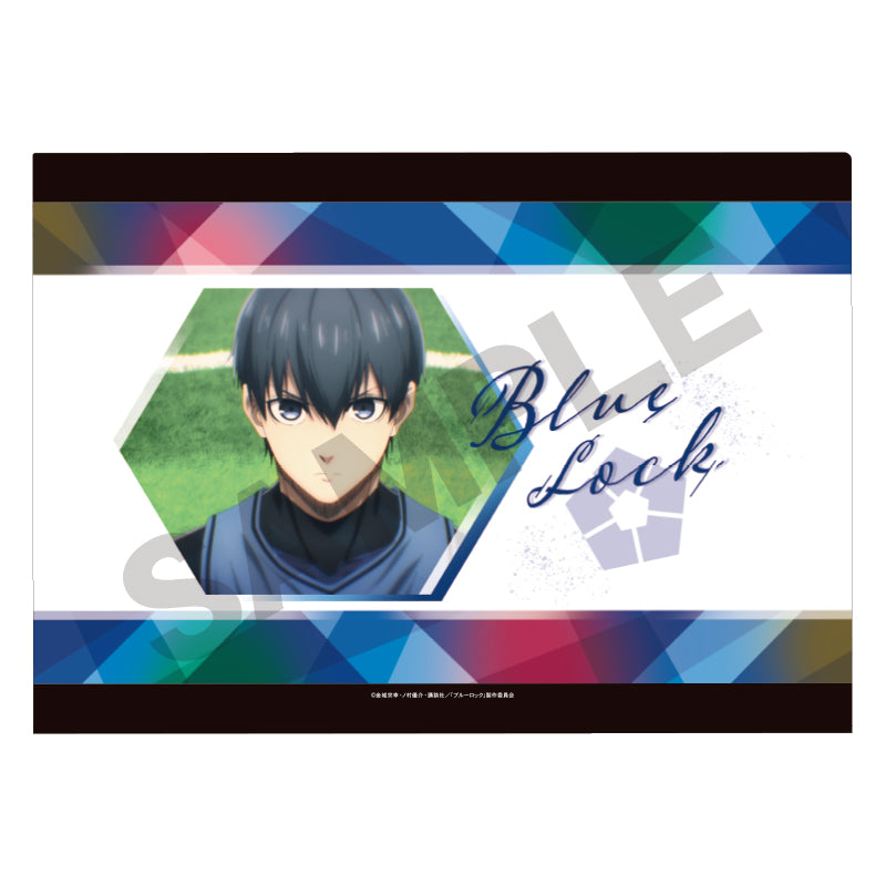 "Blue Lock" Single Clear File Folders