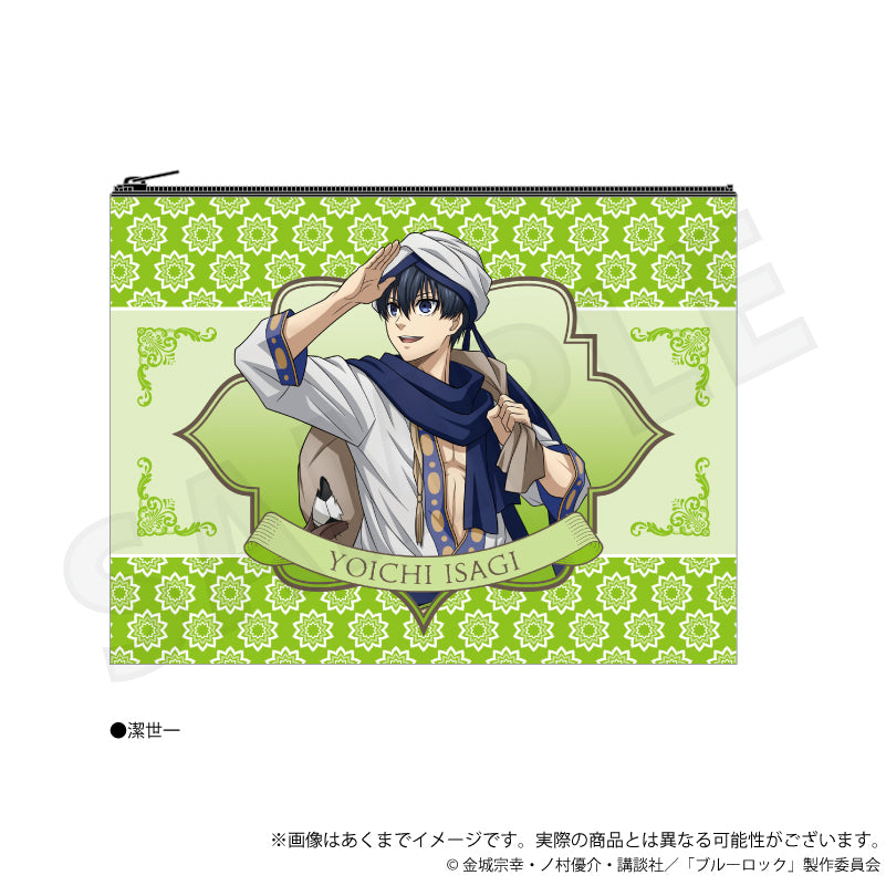 "Blue Lock" Flat Pouch Arabian Ver.