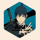 Chainsaw Man" Honeycomb Acrylic Magnet