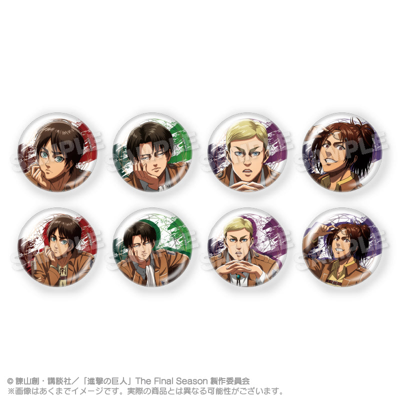 "Attack on Titan" Trading Can Badge Strategy Meeting Together Ver.