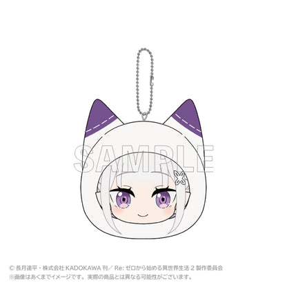 "Re:Zero kara Hajimeru Isekai Seikatsu" Mochifuwa Cushion Key Chain
