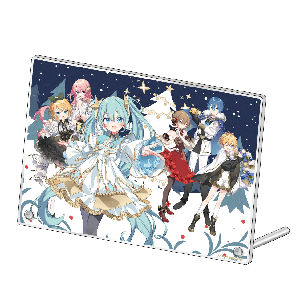 Hatsune Miku Xmas SHOP Acrylic Art Stand