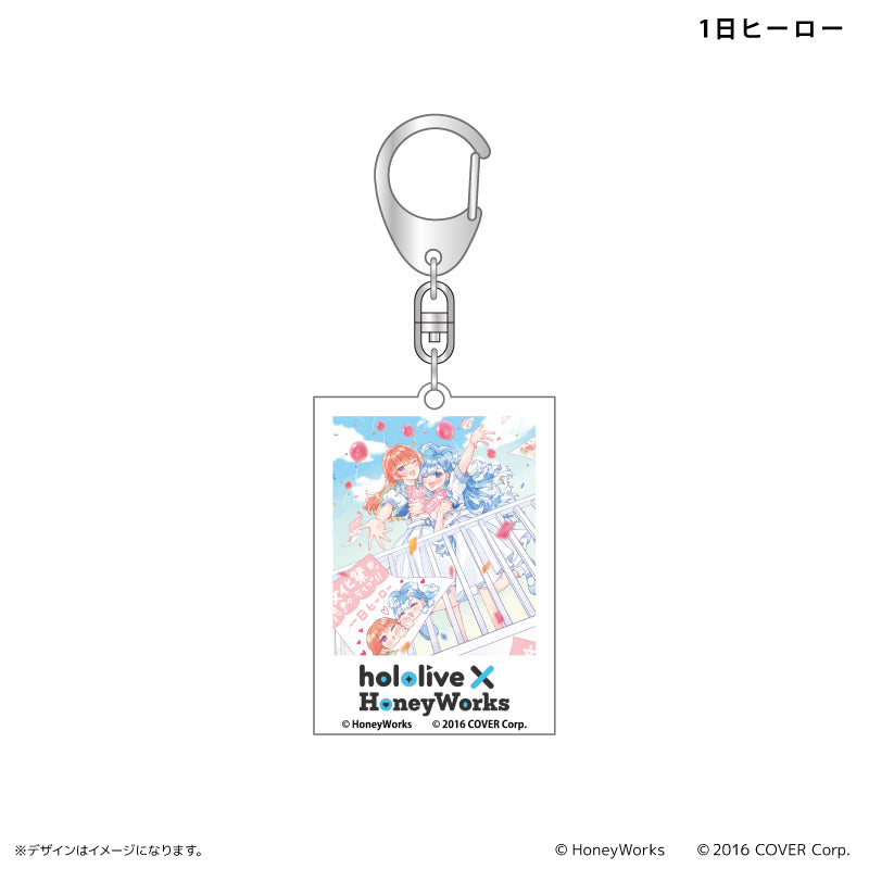 hololive x HoneyWorks Acrylic Key Chain