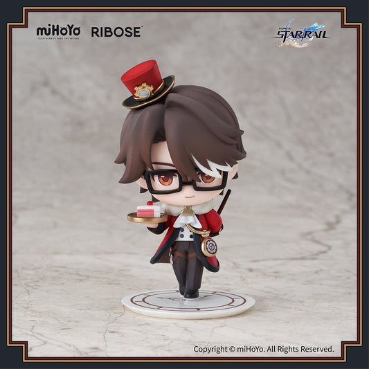 RIBOSE "HONKAI: STAR RAIL" EXPRESS WELCOME TEA PARTY THEMED MYSTERY BOX DEFORMED FIGURE WELT