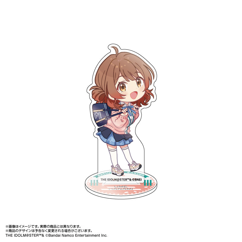 "Gakuen Idolmaster" Chibi Chara Acrylic Stand Hanami Ume