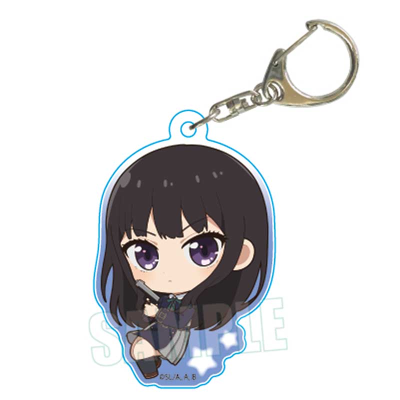 Pukasshu Acrylic Key Chain "Lycoris Recoil" (School Uniform)