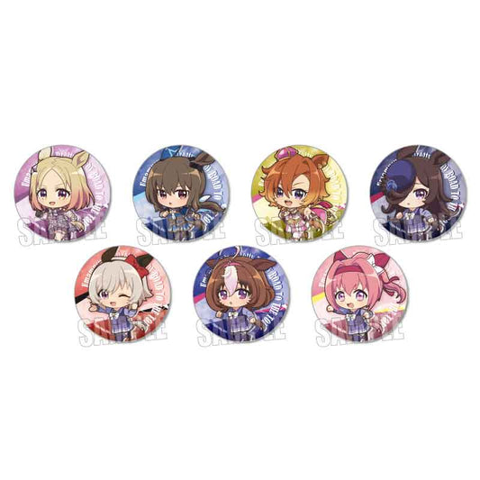 Trading Can Badge "Uma Musume Pretty Derby ROAD TO THE TOP" TEKUTOKO