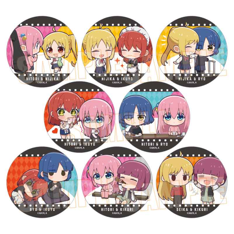 Trading Can Badge "Bocchi the Rock!" Petit Memo!