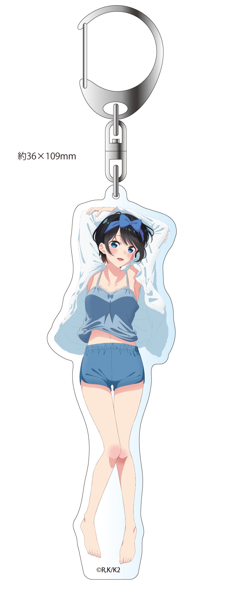 "Rent-A-Girlfriend" 2nd Season Original Illustration Big Acrylic Key Chain Room Wear Ver.