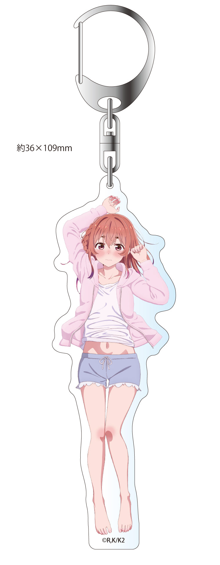 "Rent-A-Girlfriend" 2nd Season Original Illustration Big Acrylic Key Chain Room Wear Ver.