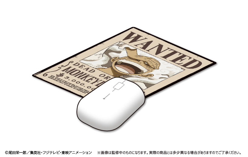 "One Piece" Wanted Poster Mouse Pad